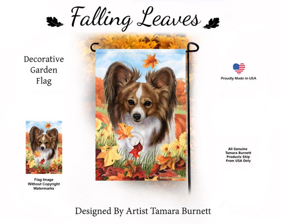 Papillon Sable & White Can Personalize With Pet or Family - Etsy Papillon Sable & White Can Personalize With Pet or Family - Etsy