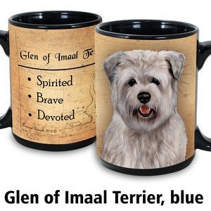 Glen Of Imaal Terrier Blue 15 oz Coffee Mug - My Faithful Friend