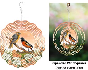 Baltimore Oriole - Wind Spinner