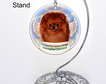 Pommerenrood - herdenkingsornament met personalisatieopties