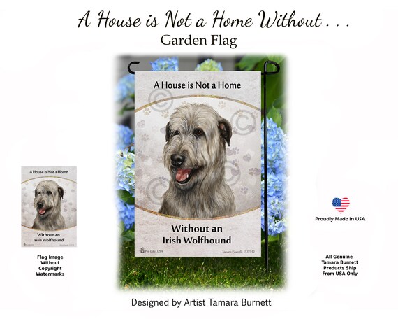 Irish Wolfhound A House is Not A Home Without My Irish Wolfhound