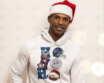 Jackson State Tigers Christmas Ho Ho Ho Pullover Hoodie Winter Clothing