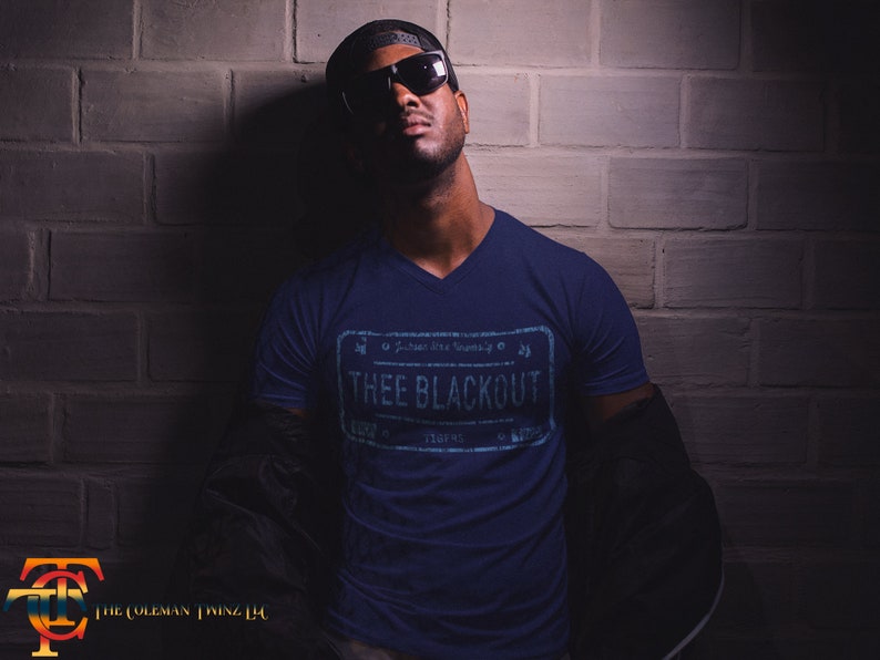 Jackson State University Unisex Short Sleeve Thee Blackout Short Sleeve T-Shirt Jackson State T-Shirt Jackson State Apparel image 10