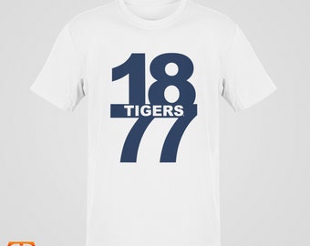 Jackson State University Tigers 1877 Short Sleeve T-Shirt | JSU Tigers | Short Sleeve Tee | 1877 | Natchez Seminary | JSU 1877 | 1877 Tigers