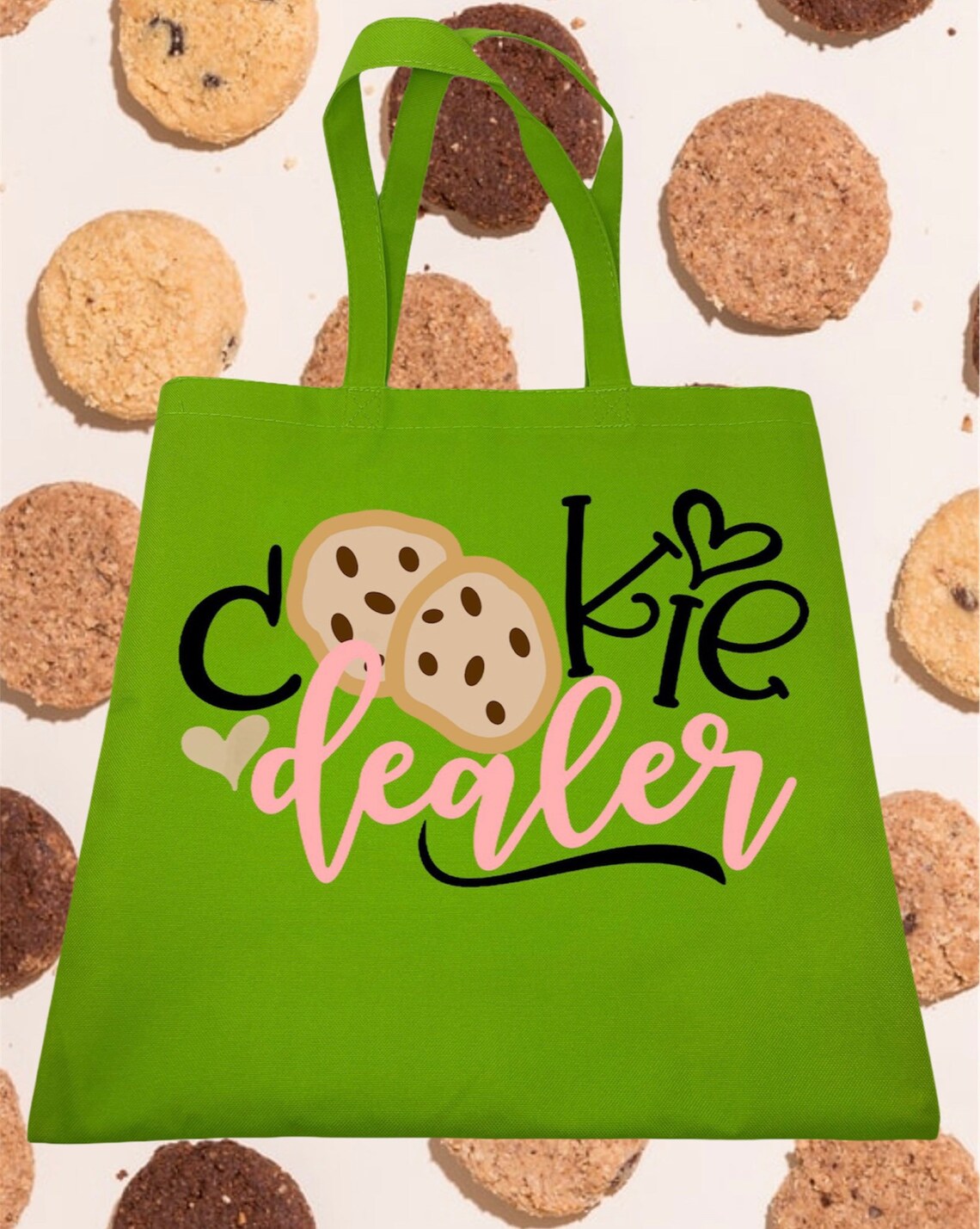 Cookie Dealer Tote Bag Cookie Seller Tote Bag Cookies Etsy