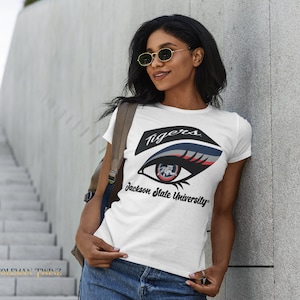 Jackson State University Eye of Thee Tiger Short Sleeve T-Shirt | JSU Eye of Thee Tiger T-Shirt | Jackson State University | JSU Tigers