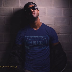 Jackson State University Unisex Short Sleeve Thee Blackout Short Sleeve T-Shirt Jackson State T-Shirt Jackson State Apparel image 4