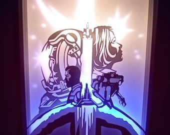 Caja de luz de corte de papel Starfield *LIMITADA*