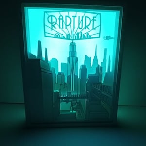 Bioshock-Rapture Paper Cut Light Box *LIMITED*