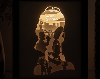 The Simpsons-Paper Cut Light Box *LIMITED*