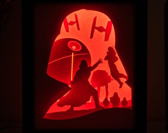 Star Wars Darth Vader-Paper Cut Light Box *LIMITED*