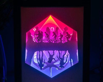 Stranger Things-Paper Cut Light Box *LIMITED*