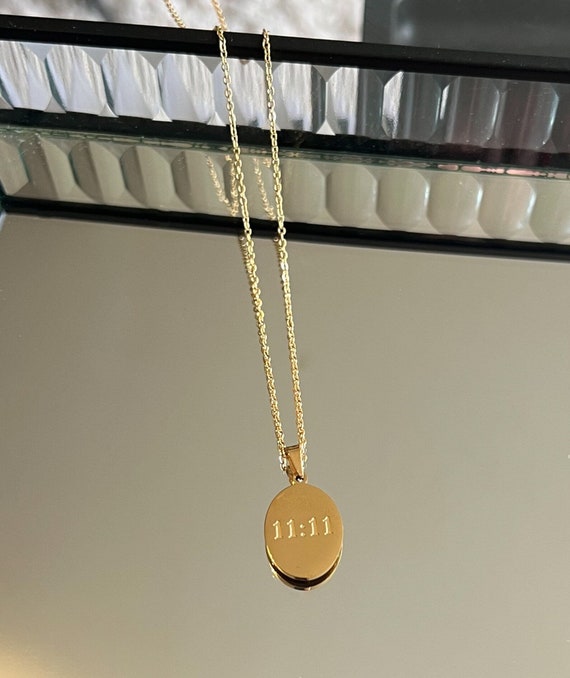 Stainless Steel Necklace, 11:11 Necklace, Non Tarnish, Water Resistant  Jewelry, Stainless Steel Jewelry, Gold Necklace, 1111 Angel Number - Etsy