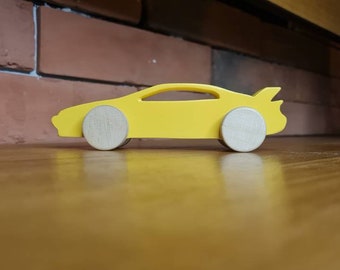 Wooden Toy Car - Handmade Wooden Car - British sports car supercar