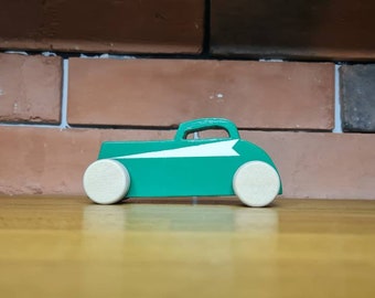 Wooden Toy Car - Handmade Wooden Car - Hot Rod wooden car toy