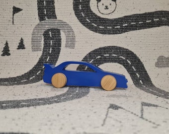 Wooden Toy Car - Handmade Wooden Toy for Kids, Boys, Girls - Japan iconic WRC car