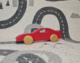 Wooden Toy Car - Handmade Wooden Toy for Kids, Boys, Girls - Japan iconic sport car