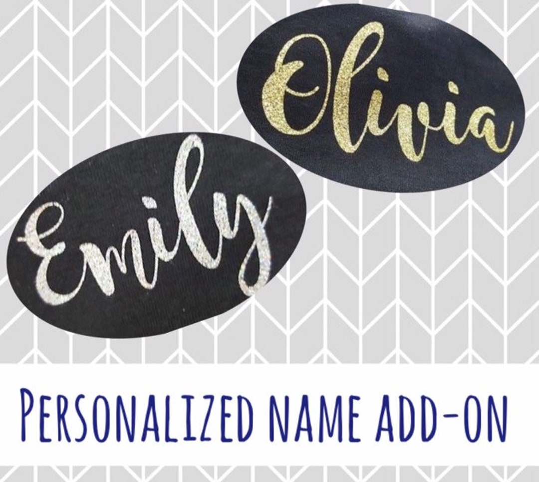 Adding Letters To Names Personalized Name Add-on - Etsy