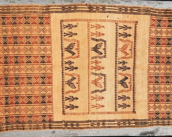 Rare ceremonial Ikat Lombok, Kain Usap, Sembalun, Indonesia