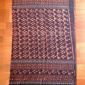 Authentic old handwoven sarong from Flores, Indonesia