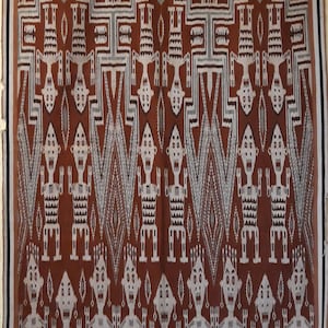 Borneo (Kalimantan) Pua Kumbu ceremonial ikat, Indonesia