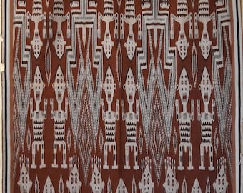 Borneo (Kalimantan) Pua Kumbu ceremonial ikat, Indonesia