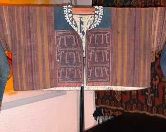 Rare authentic Kauer ceremonial/festival jacket from Sumatra, Indonesia