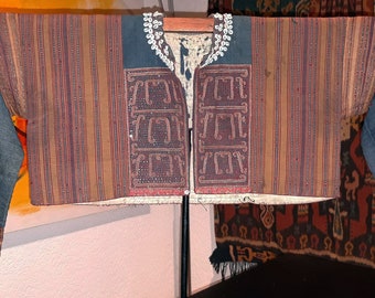 Rare authentic Kauer ceremonial/festival jacket from Sumatra, Indonesia: new price!