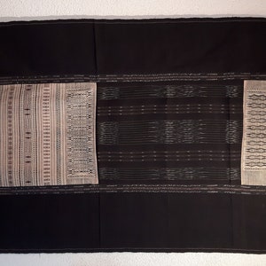 Authentic hand woven Selimut ULOS RAGI HIDUP (long life) from Lake Toba, Sumatra, Indonesia