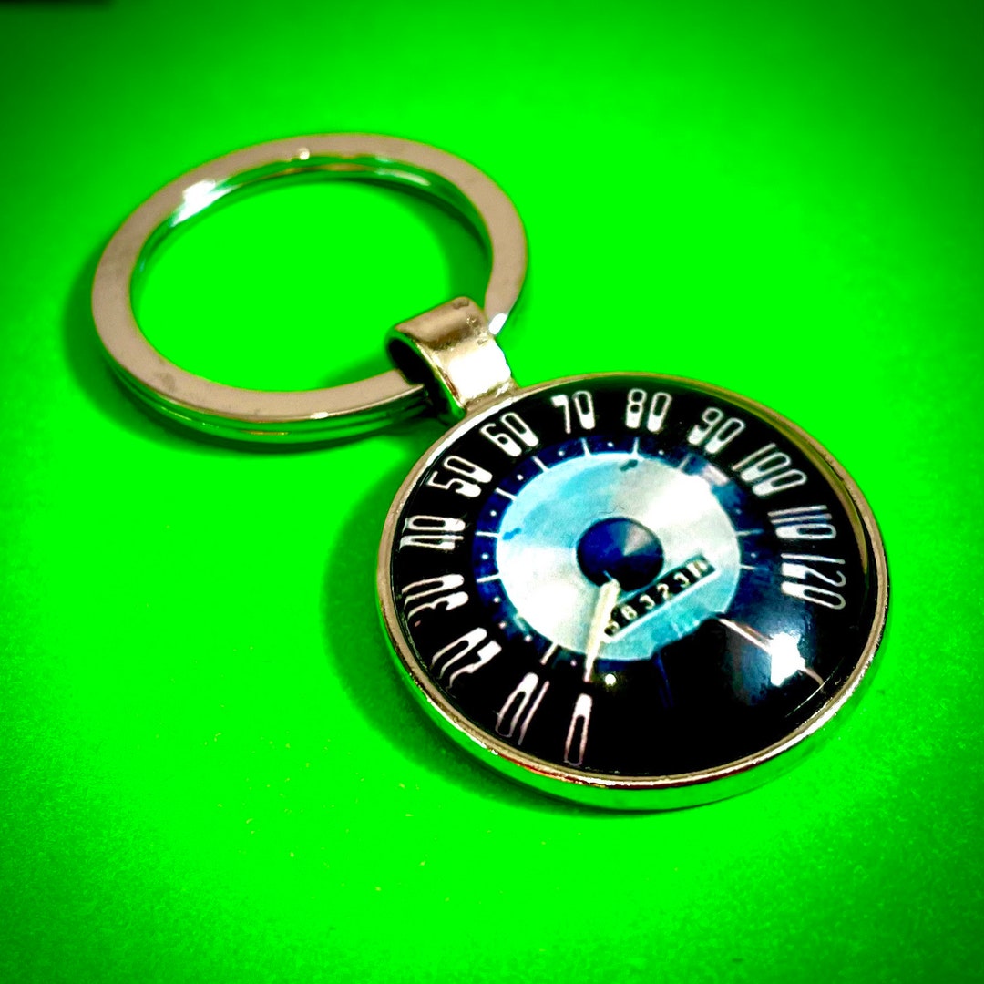 Car Speedo Home Chrome Plated Key Ring Accessory Luxury - Etsy