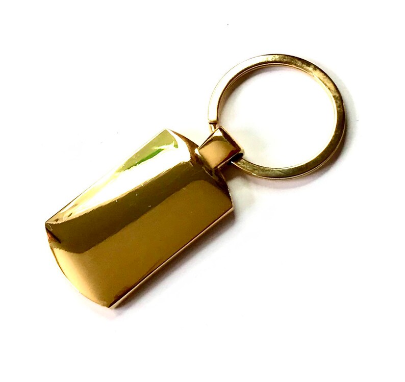 Australian Flag Gold Plated Key Ring Accessory Trendy Key Etsy