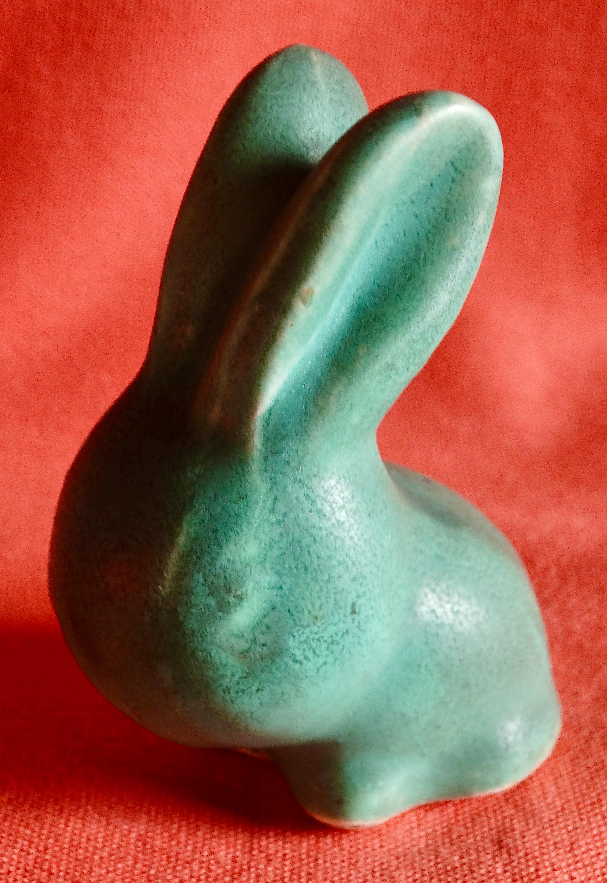 BOURNE DENBY: 1930s Stoneware Novelty 'MARMADUKE' Rabbit, Height