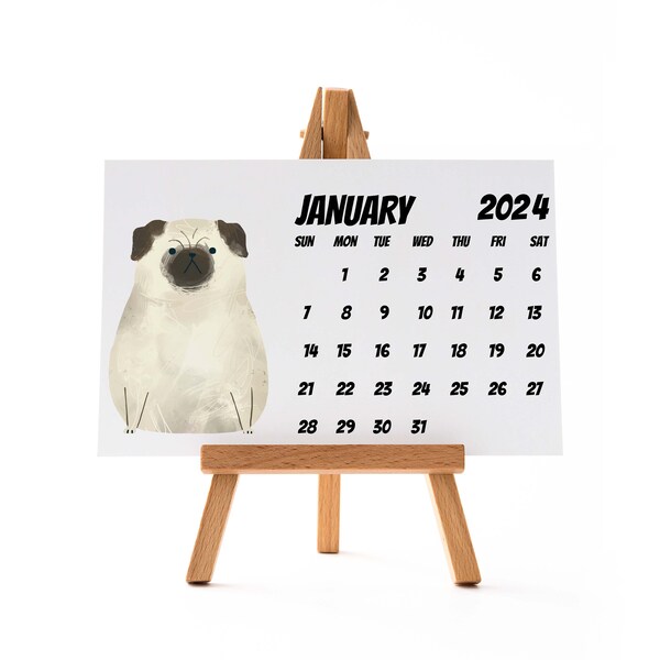 dog-desk-calendars-2024-etsy