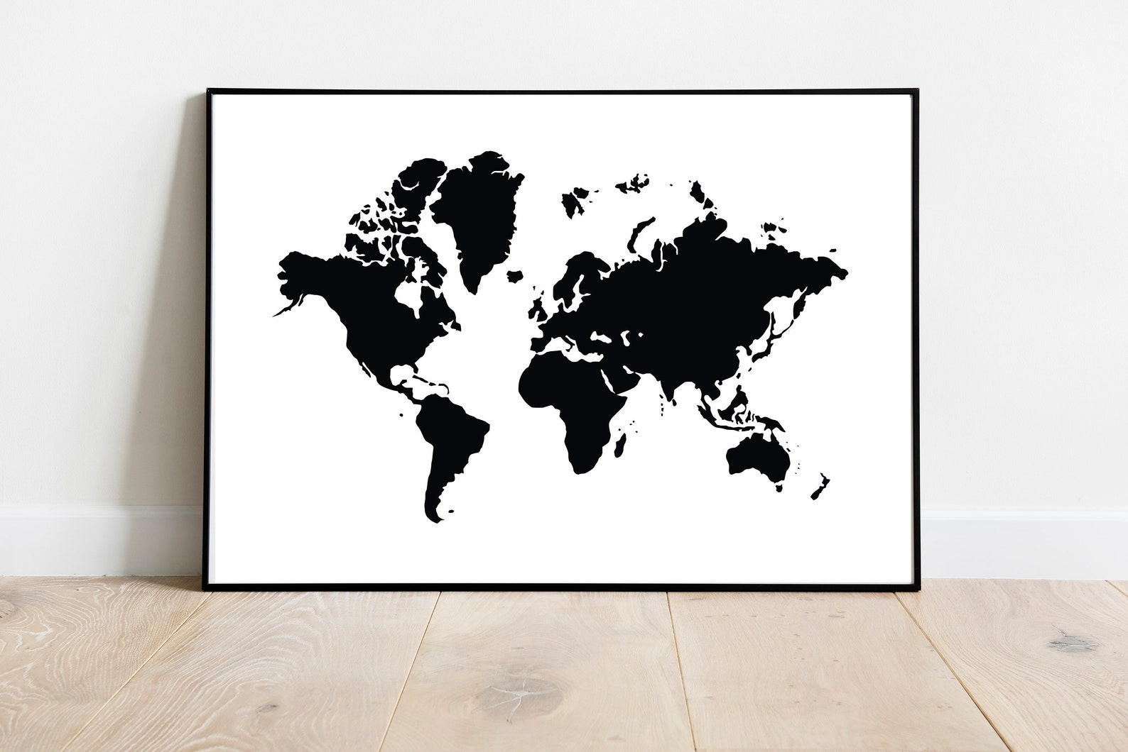 world map print black and white world map print atlas