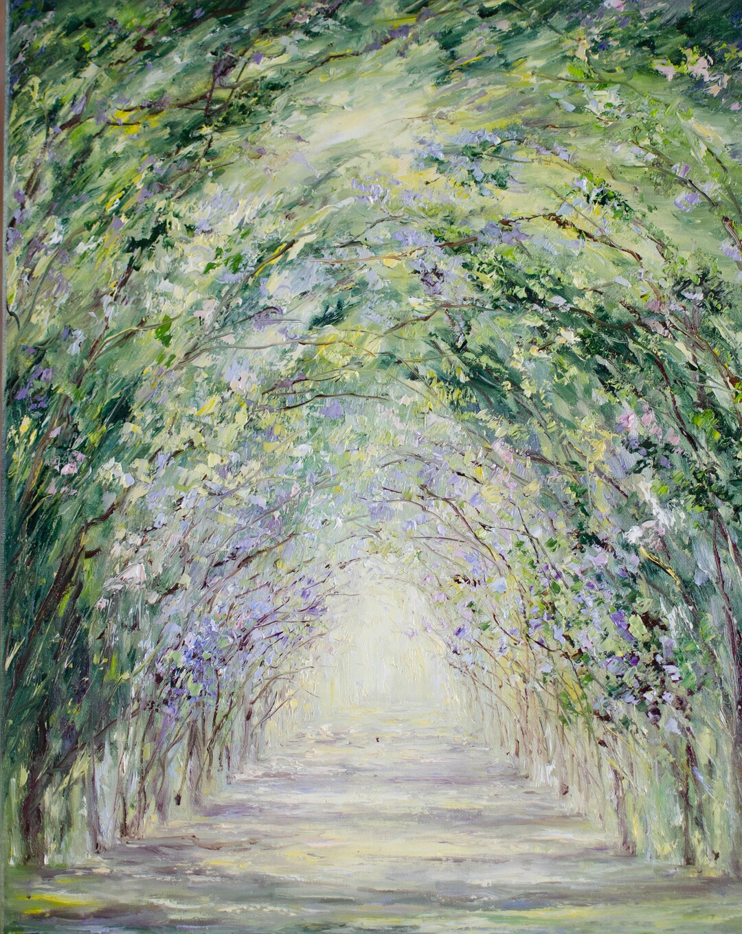 Original Oil Painting on Canvas for Wall Art and Home Decor,sun Through ...