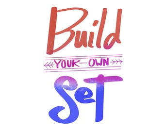 Build your own (set of 4) bookmark collection