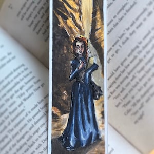 Shallan // watercolor bookmark, great gift, for the reader, stormlight archive, spren, lightweaver, Brandon Sanderson, cosmere, pattern