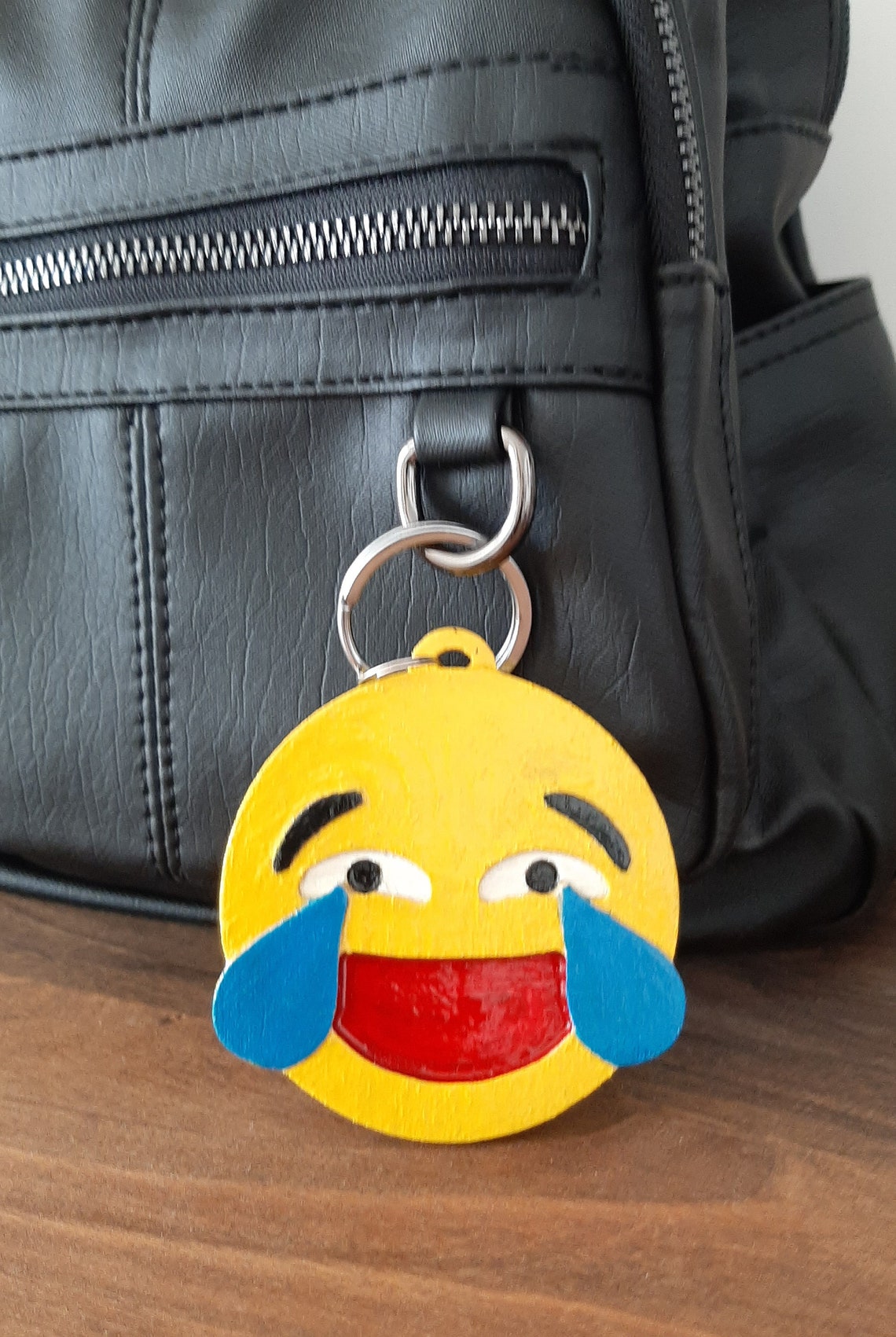 Emoji Emoji Keychain Funny Gifts Smiley Face Smiley Etsy