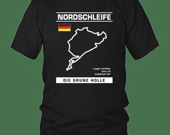 nurburgring tee racing track cadeau passionn/é de voiture T-Shirt