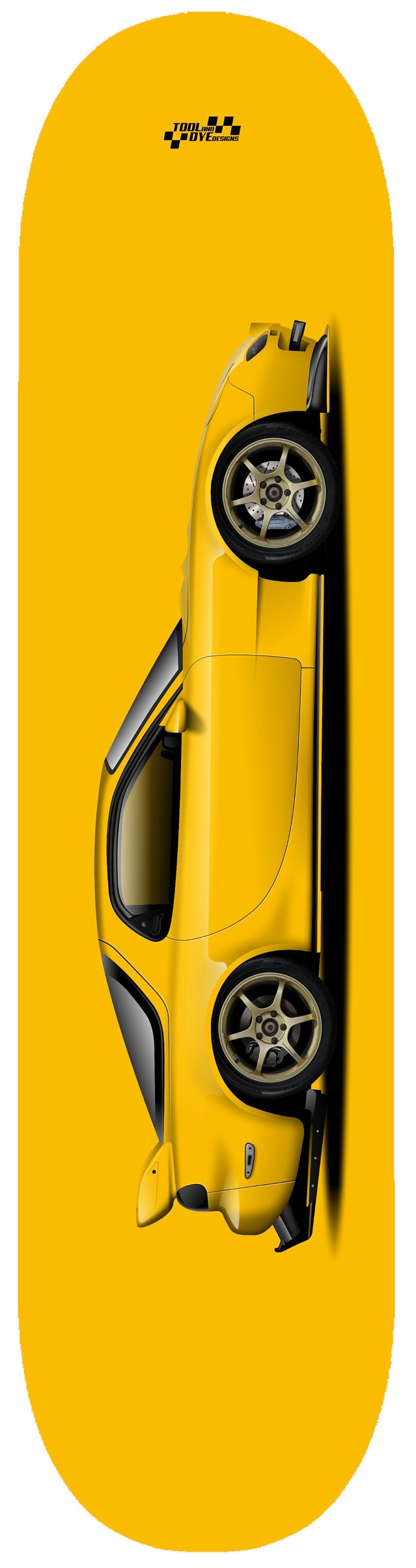 Car Art FD Skateboard Deck Hard Rock Maple Wall Hanging Office Man Cave ...