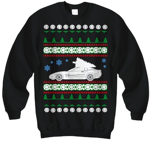Corvette C5 Ugly Christmas Sweater High Performance Sports Car Race Car Chevy Holiday Sweatshirt chevy chevrolet hot rod gift shirt