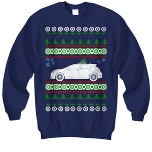 2024 Corolla GR Ugly Christmas Sweater Hot Rod Xmas Gift Drag Racing classic import stance Fast Holiday Party Apparel toyota awd race