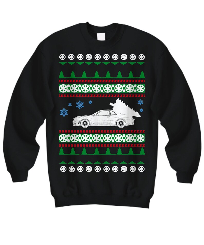 Nissan GTR R34 Ugly Christmas Sweater Nismo Xmas Gift Holiday - Etsy