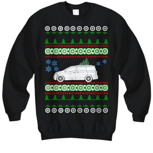 van like Nissan Quest Ugly Christmas Sweater 4th gen 2010 Xmas Gift  camping soccer family hauler jdm stance import