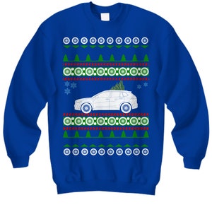Suv like Corolla Cross 2023 Ugly Christmas Sweater jumper cuv Xmas Gift classic Holiday Party Apparel toyota kid hauler soccer commuter