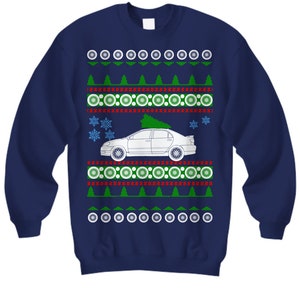 car like a Corolla 1994 Ugly Christmas Sweater Hot Rod Xmas Gift Drag Racing classic import stance Fast Cars Holiday Party Apparel toyota