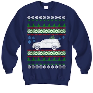 SUV like Nissan Armada Ugly Christmas Sweater truck Xmas Gift holiday party shirt car offroad soccer mom apparel holiday shirt camping mall