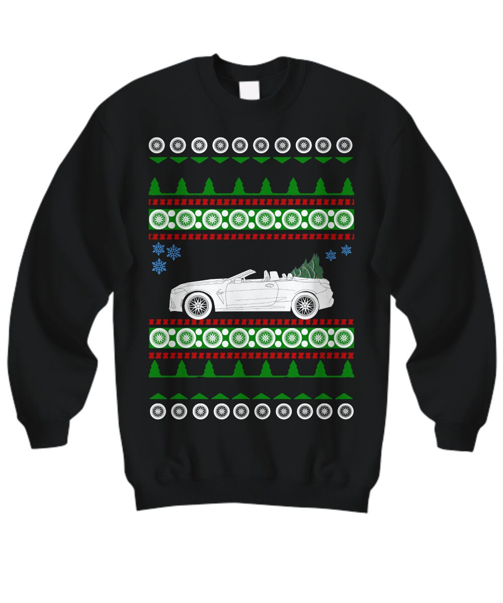 2022 BMW M8 Convertible Ugly Christmas Sweater Jumper Xmas Gift Ugly Party Sweatshirt Fast Race Car Holiday Party European Collector Gift Etsy Canada