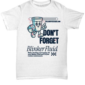 Camiseta divertida de broma de mecánico, líquido de intermitente, camiseta de broma automotriz, regalo para mecánico, idea de regalo para hombres, regalo del día de San Valentín para mecánicos
