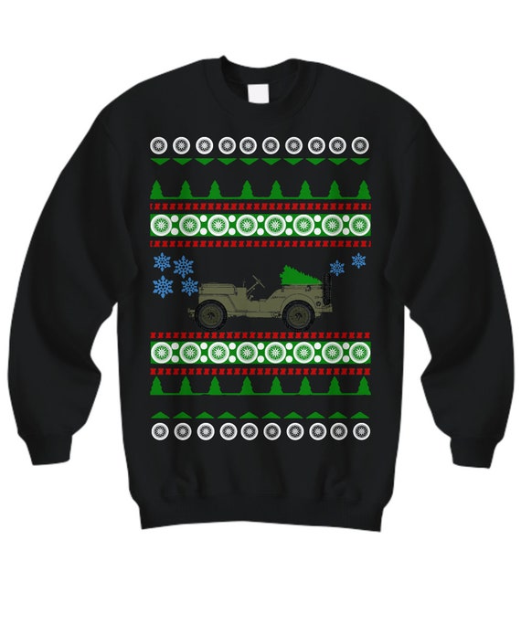 jeep ugly christmas sweater